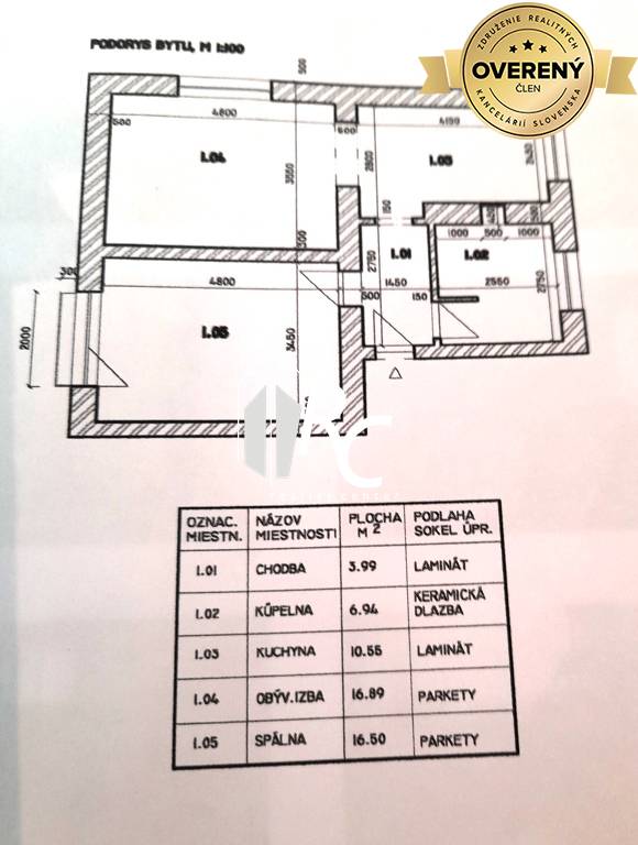 Sale One bedroom apartment, One bedroom apartment, Sučany, Martin, Slo