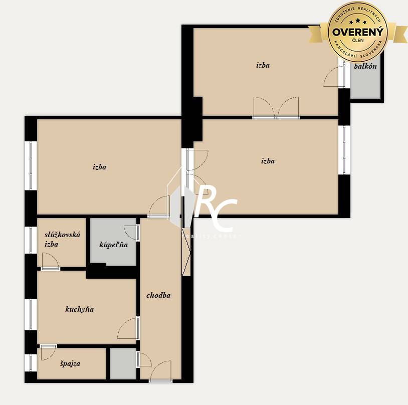 Sale Two bedroom apartment, Two bedroom apartment, Martin, Slovakia