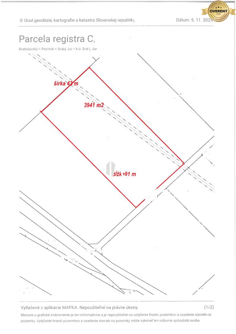 Sale Land plots - commercial, Land plots - commercial, Pezinok, Slovak