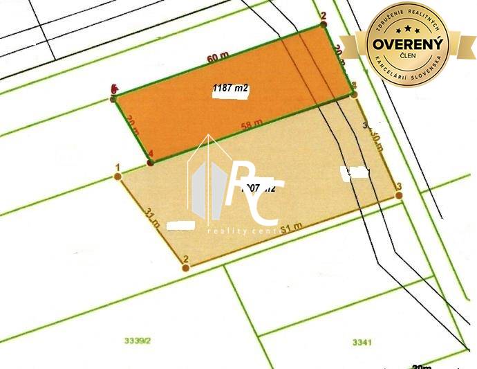 Sale Recreational land, Recreational land, Martin, Slovakia